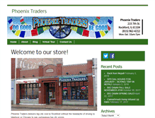 Tablet Screenshot of phoenixtraders.com